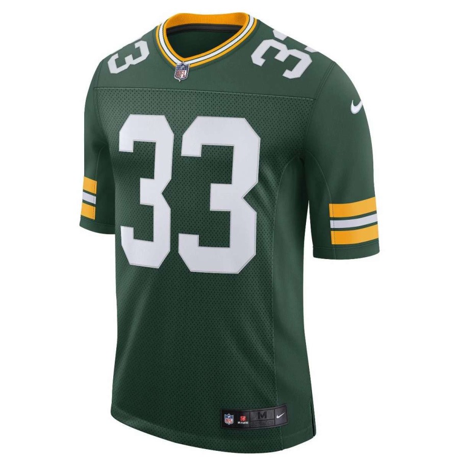 Jerseys * | #33 Aaron Jones Nike Home Limited Jersey Fir Green