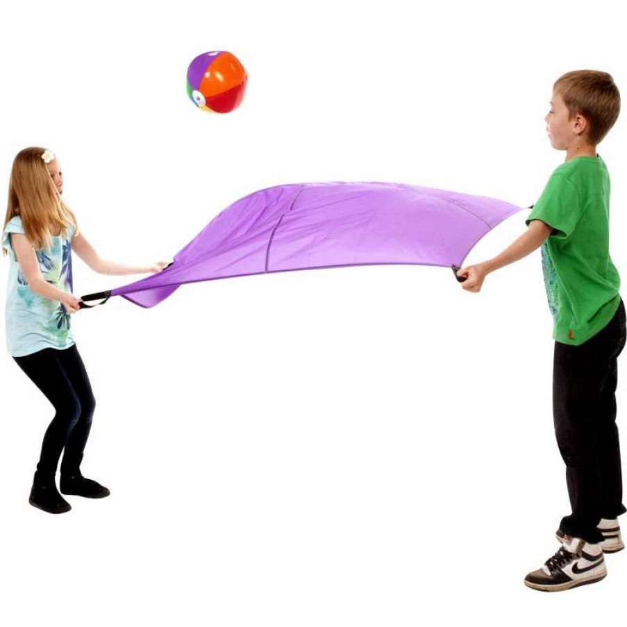 Play Equipment * | Playm8 Two Person Play Parachute 6 Pack Assorted