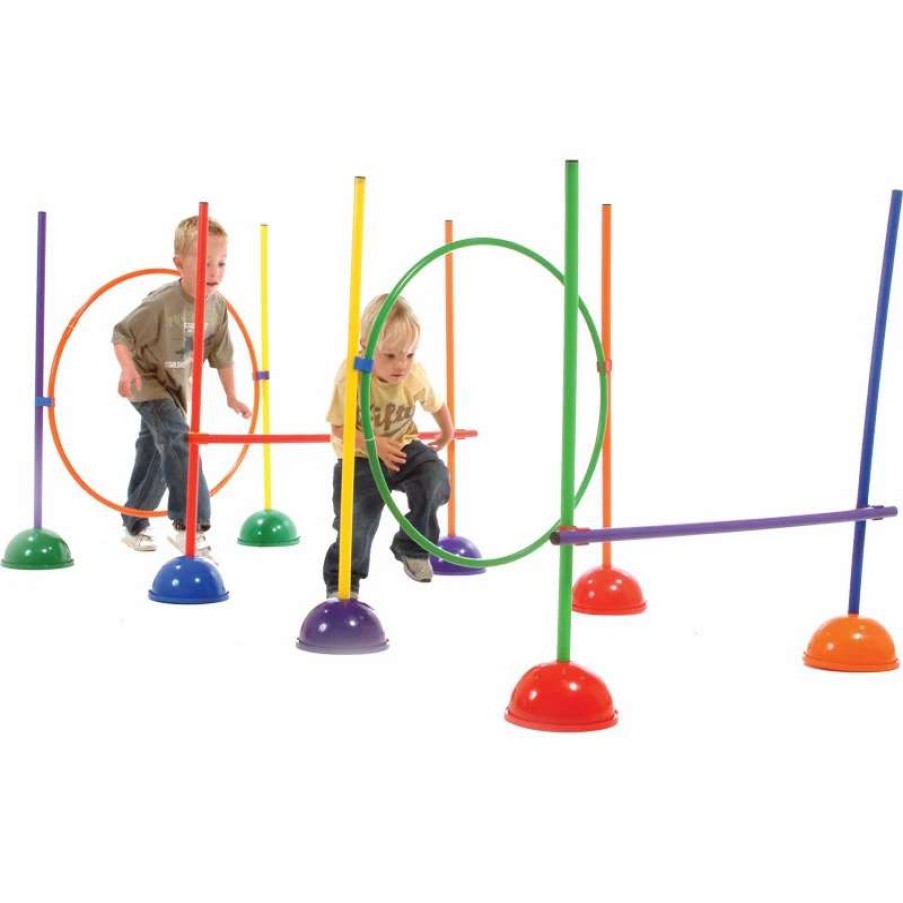 Play Equipment * | Playm8 Post Clip 6 Pack Assorted