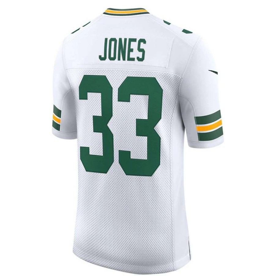 Jerseys * | #33 Aaron Jones Nike Away Limited Jersey White