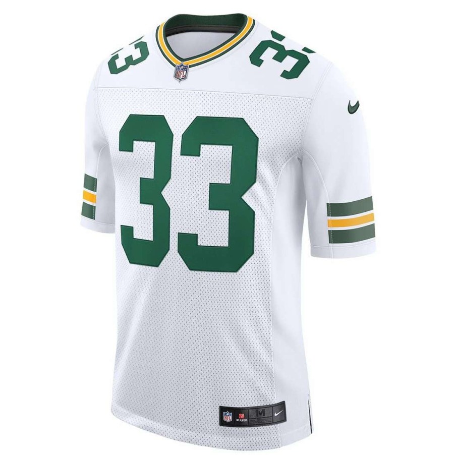 Jerseys * | #33 Aaron Jones Nike Away Limited Jersey White