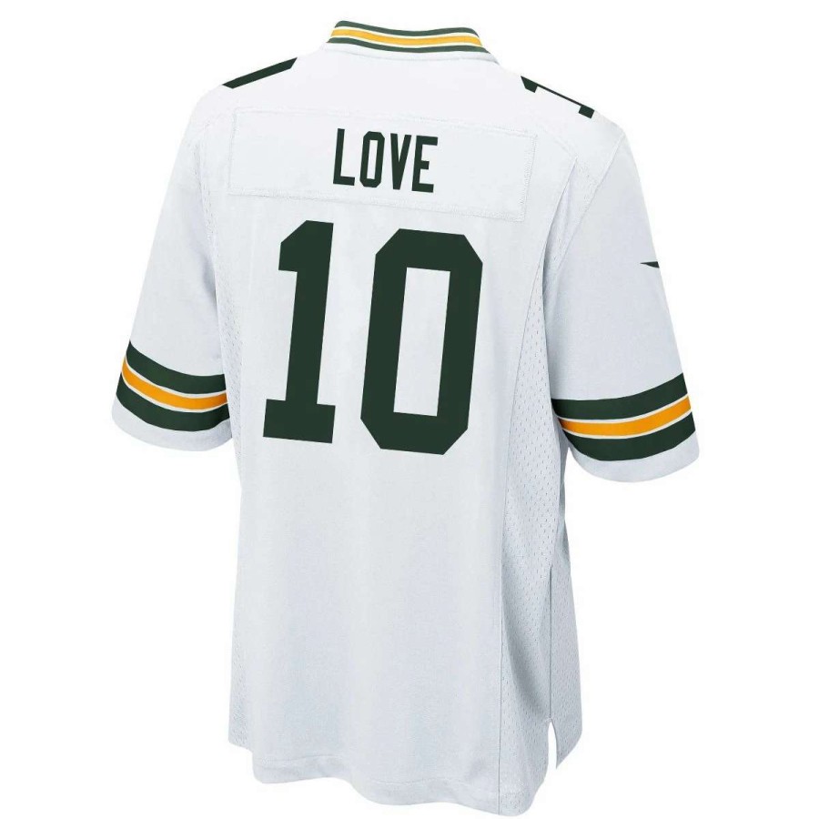 Jerseys * | #10 Jordan Love Away Nike Game Jersey White