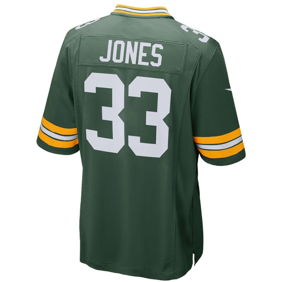 Jerseys * | #33 Aaron Jones Home Youth Nike Game Jersey Green