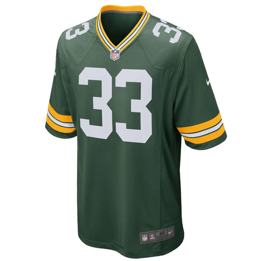 Jerseys * | #33 Aaron Jones Home Youth Nike Game Jersey Green