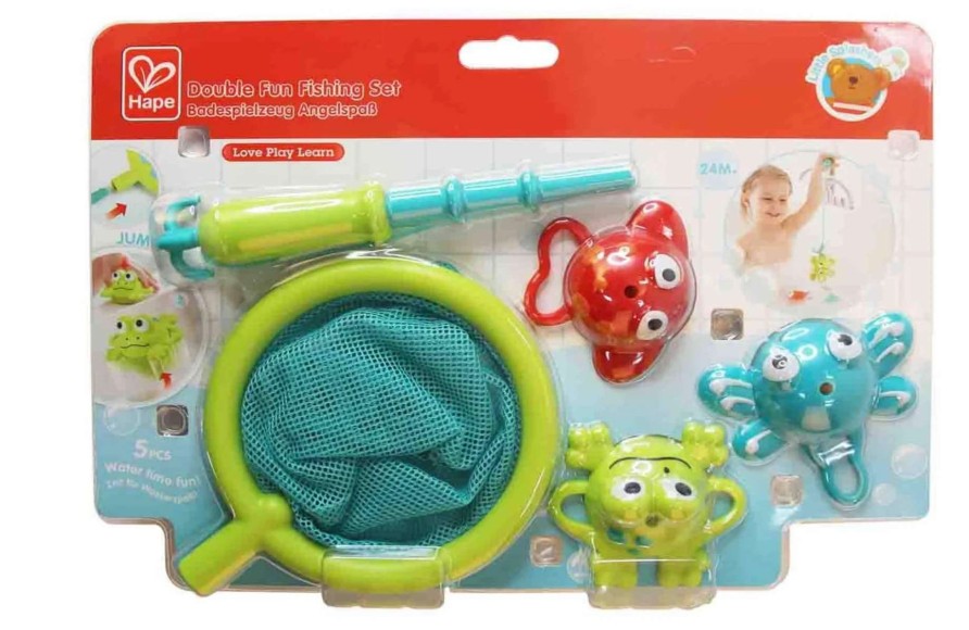 Baby & Toddler * | Hape Double Fun Fishing Set