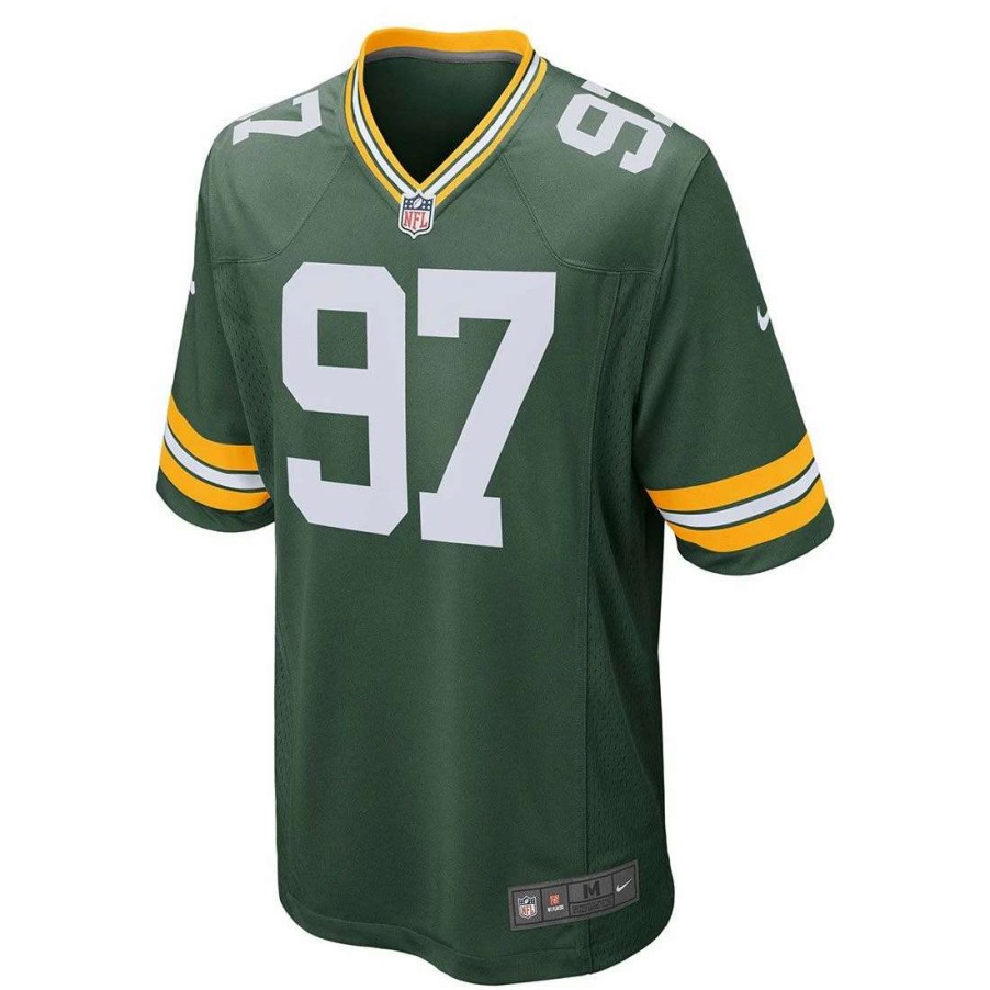 Jerseys * | #97 Kenny Clark Home Youth Nike Game Jersey Green