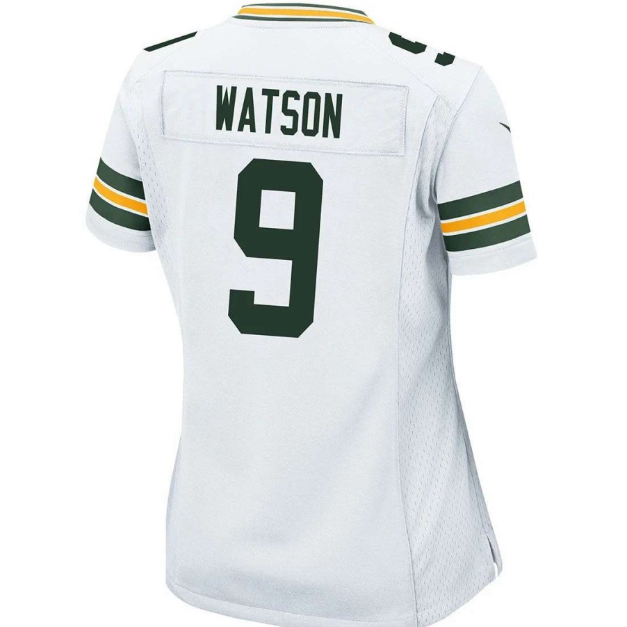 Jerseys * | #9 Christian Watson Away Womens Nike Game Jersey White