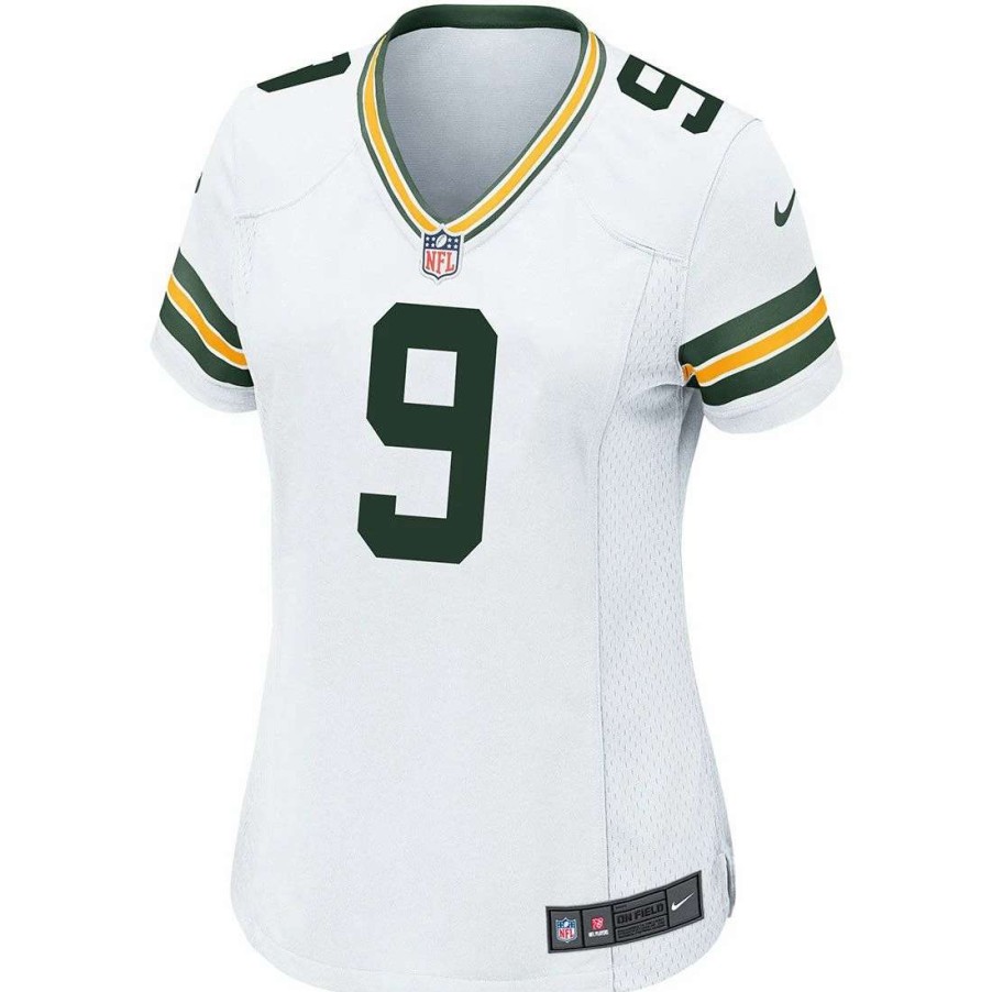 Jerseys * | #9 Christian Watson Away Womens Nike Game Jersey White