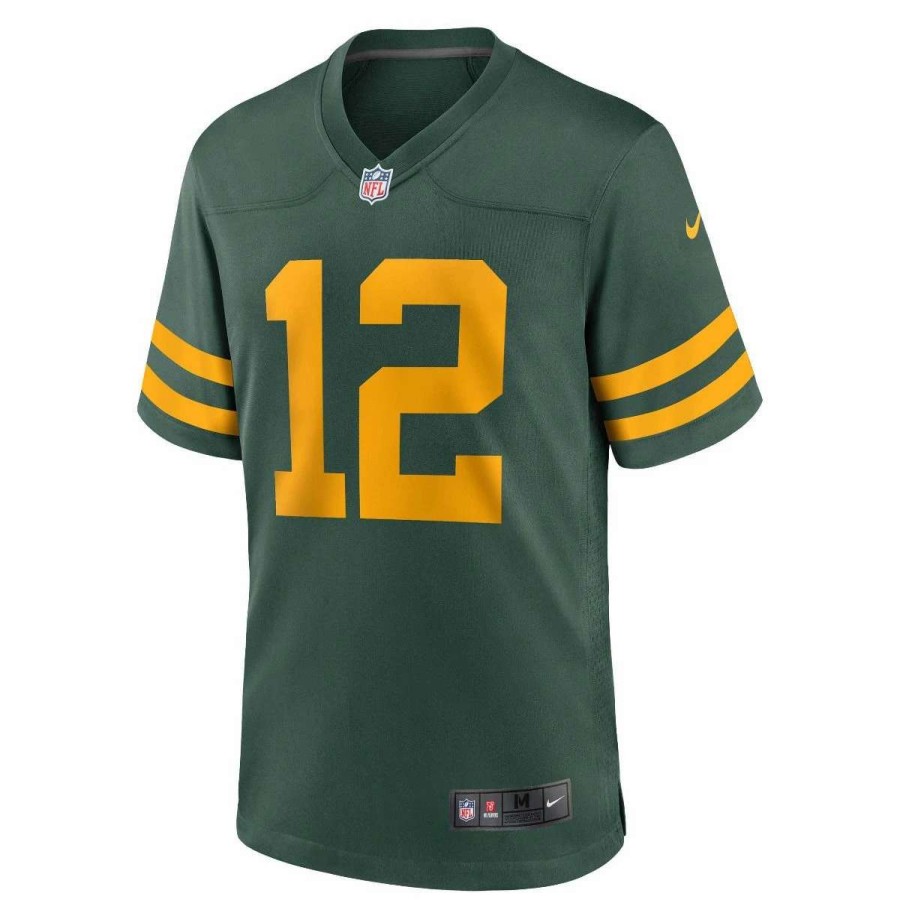 Jerseys * | Packers 50S Classic Youth Nike #12 Rodgers Jersey Green & Gold