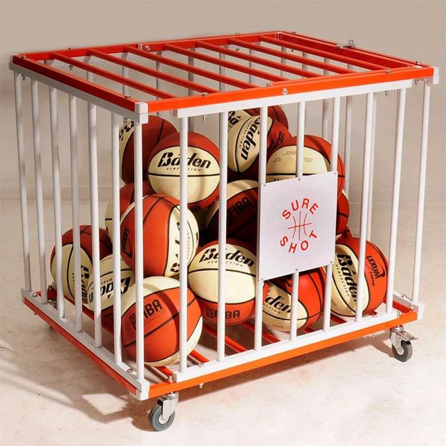 Play Equipment * | Sure Shot Multi Purpose Ball Storage Cage