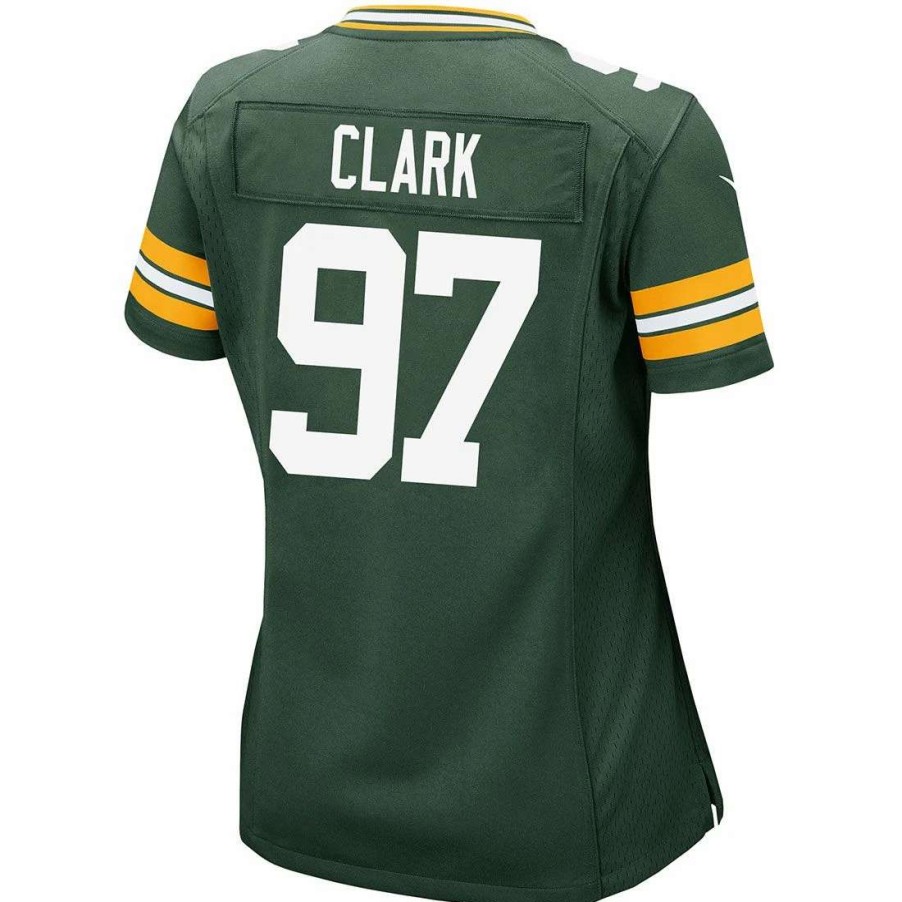 Jerseys * | #97 Kenny Clark Home Womens Nike Game Jersey Fir Green