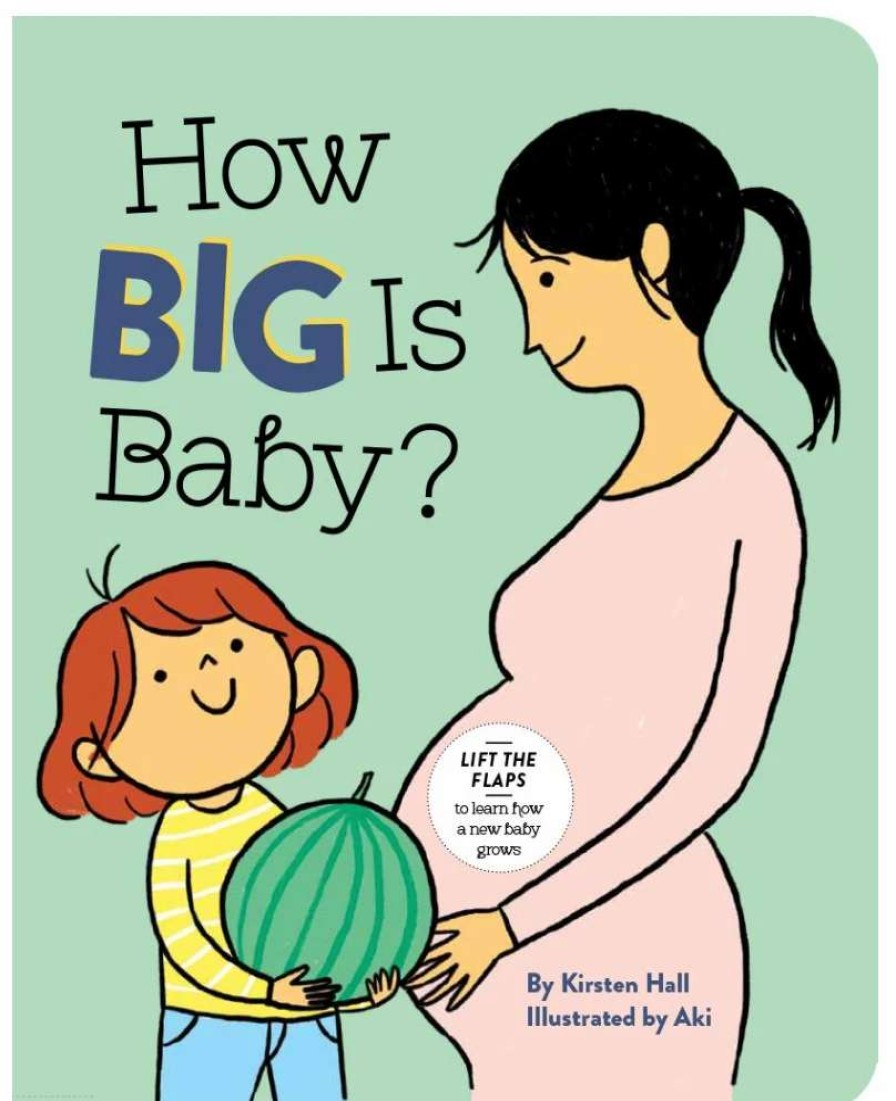 Baby & Toddler * | Chronicle Books How Big Is Baby? Board Book