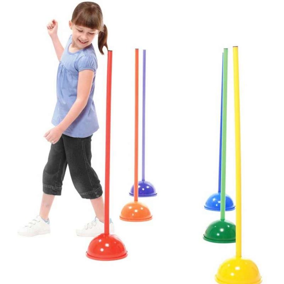 Play Equipment * | Playm8 Multi Base 6 Pack Assorted