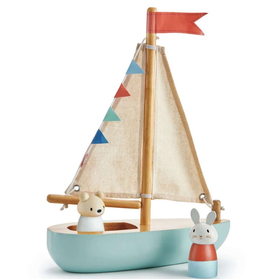 Baby & Toddler * | Tender Leaf Sailaway Boat