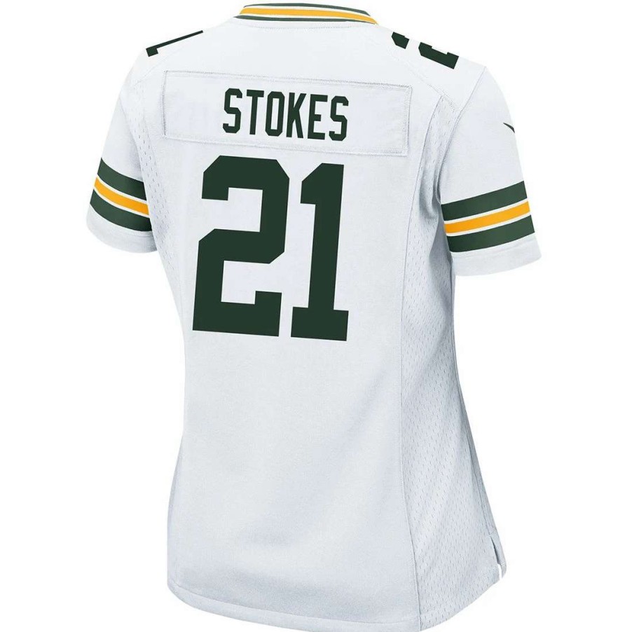 Jerseys * | #21 Eric Stokes Away Womens Nike Game Jersey White