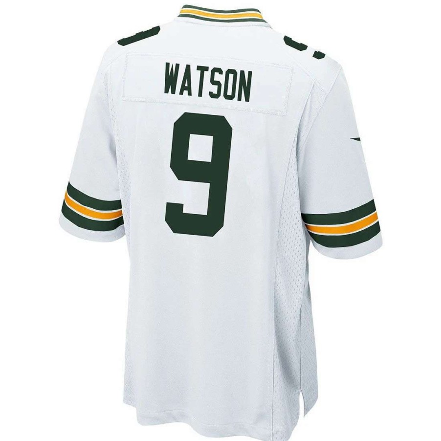 Jerseys * | #9 Christian Watson Away Youth Nike Game Jersey White