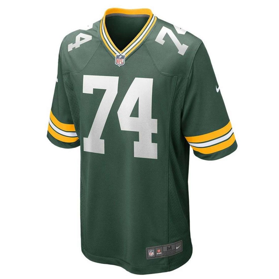 Jerseys * | #74 Elgton Jenkins Nike Home Game Jersey Fir Green