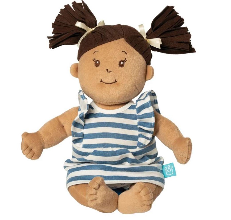 Baby & Toddler * | Manhattan Toy Company Baby Stella Beige Doll With Brown Hair