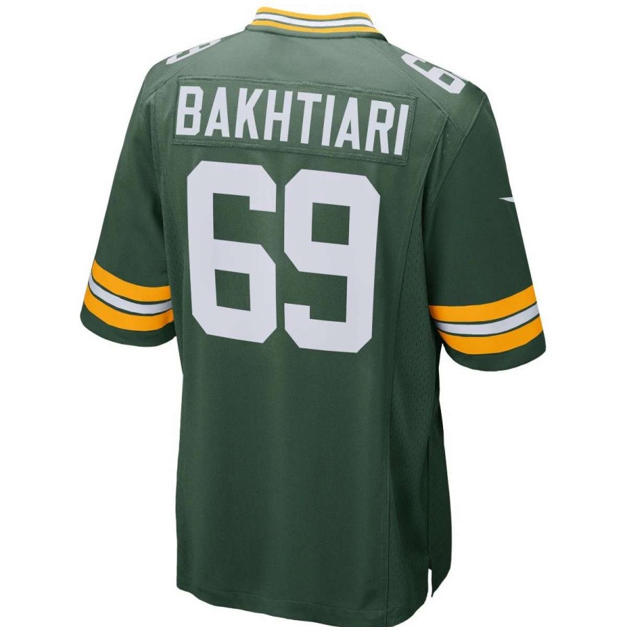 Jerseys * | #69 David Bakhtiari Nike Home Game Jersey Fir Green