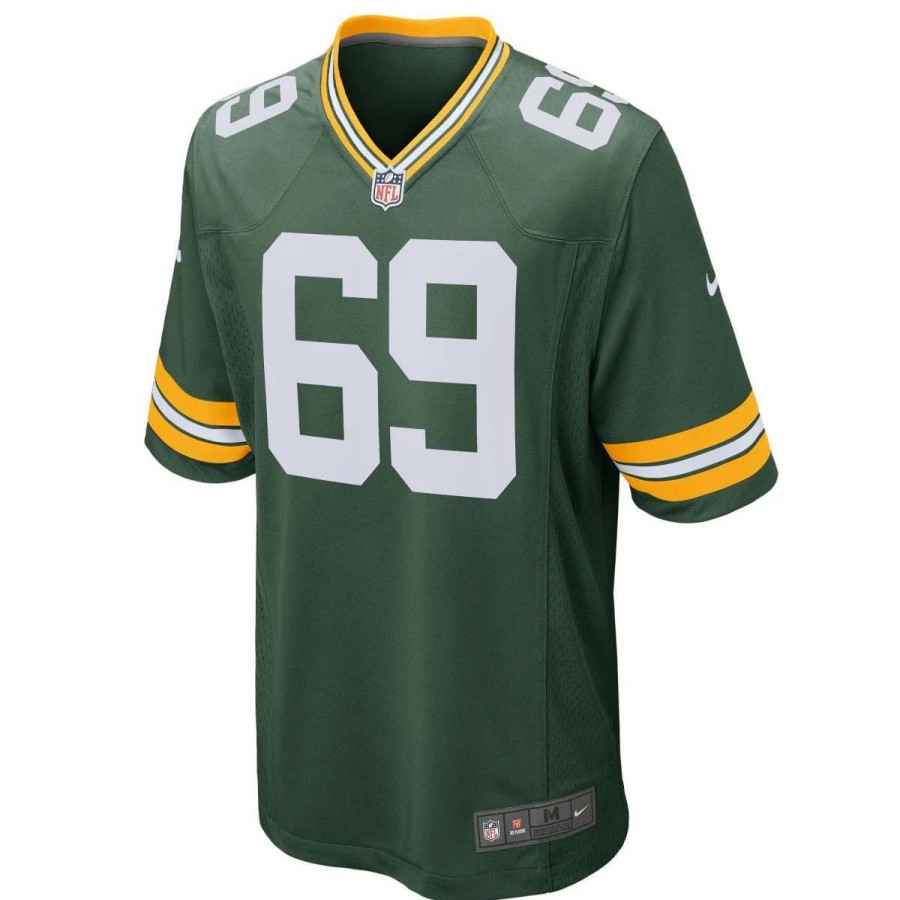 Jerseys * | #69 David Bakhtiari Nike Home Game Jersey Fir Green