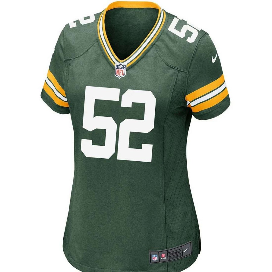 Jerseys * | #52 Rashan Gary Home Womens Nike Game Jersey Fir Green