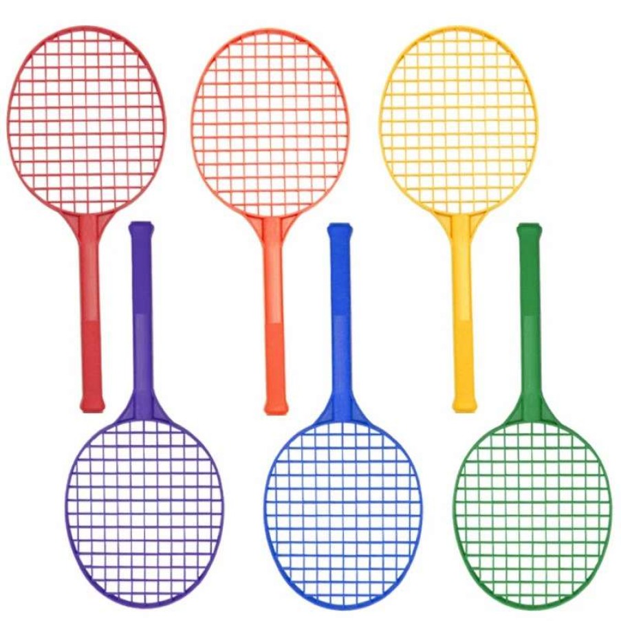 Play Equipment * | Playm8 Lta Racket 6 Pack Assorted