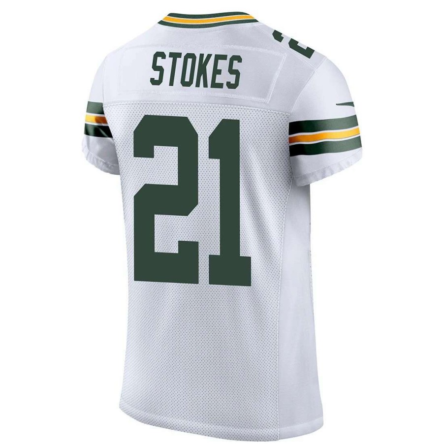 Jerseys * | #21 Eric Stokes Nike Away Elite Jersey White