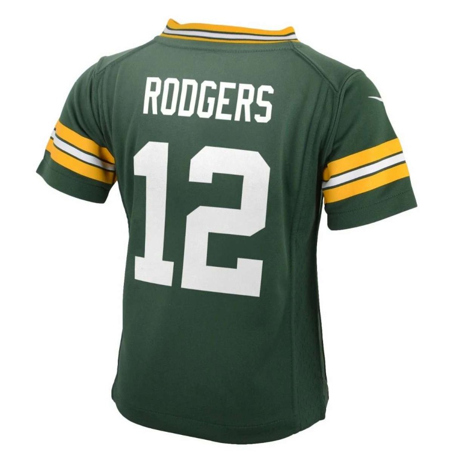 Jerseys * | #12 Aaron Rodgers Home Infant Nike Game Jersey Green