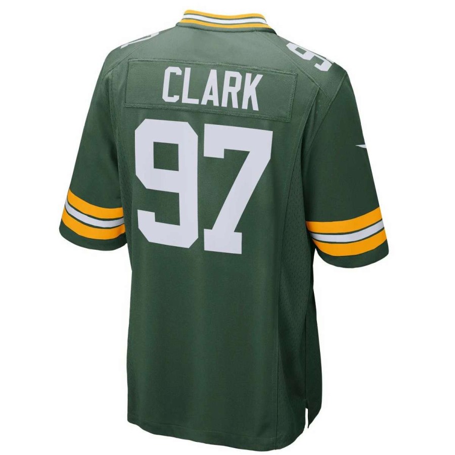 Jerseys * | #97 Kenny Clark Nike Home Game Jersey Fir Green