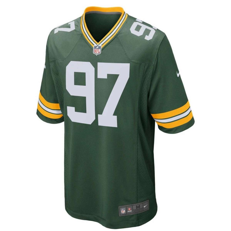 Jerseys * | #97 Kenny Clark Nike Home Game Jersey Fir Green