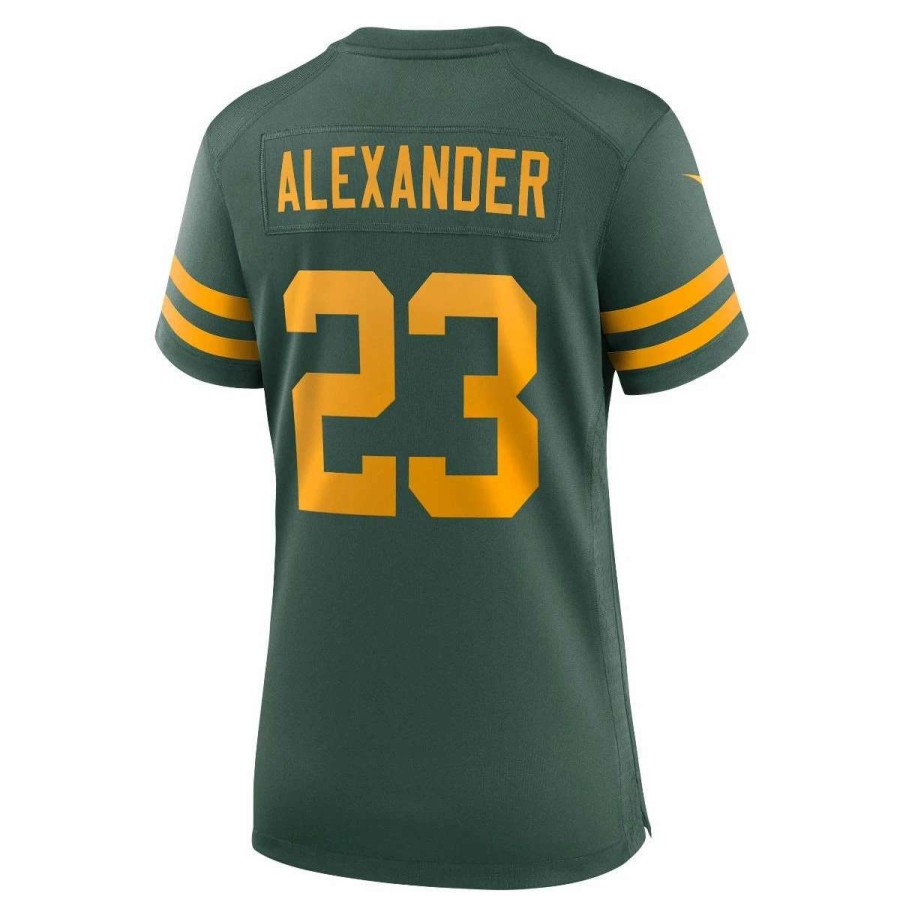 Jerseys * | 50S Classic Womens #23 Alexander Nike Game Jersey Green & Gold