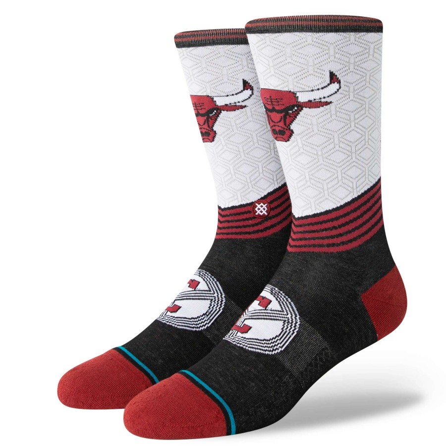 Chicago Bulls Accessories * | Stance Chicago Bulls 2022/23 City Edition Crew Socks