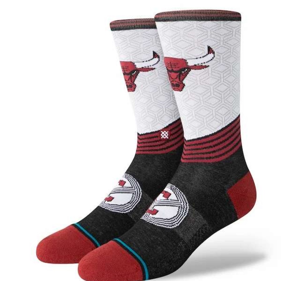 Chicago Bulls Accessories * | Stance Chicago Bulls 2022/23 City Edition Crew Socks