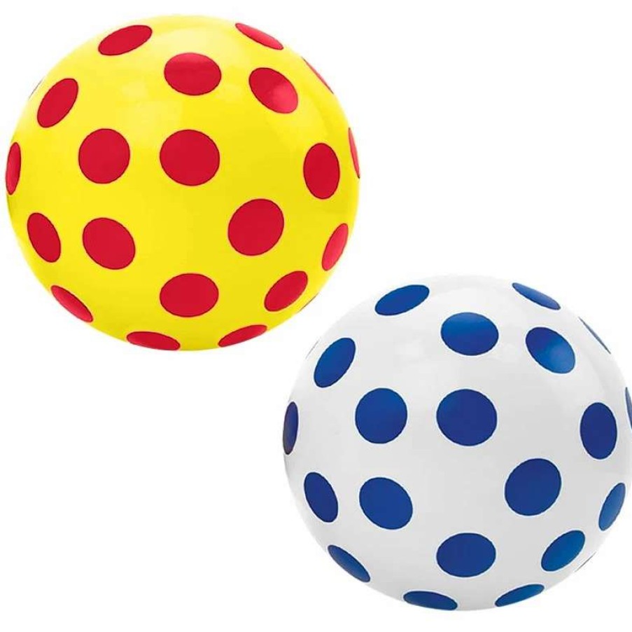 Play Equipment * | Playm8 Polka Dot Playball Assorted