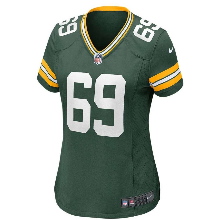 Jerseys * | #69 David Bakhtiari Home Womens Nike Game Jersey Fir Green