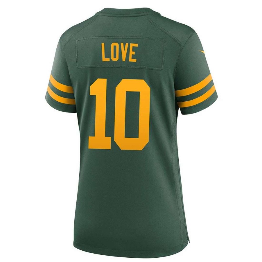 Jerseys * | 50S Classic Womens #10 Love Nike Game Jersey Green & Gold