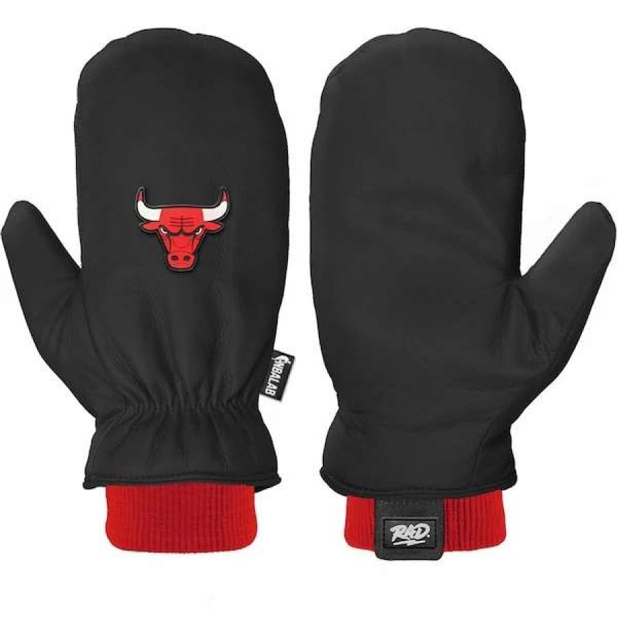 Chicago Bulls Accessories * | Rad Gloves Chicago Bulls Team Snow Mittens