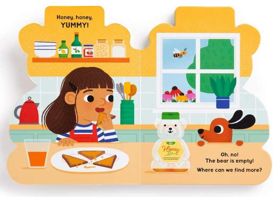 Baby & Toddler * | Chronicle Books The Honey Bear Hive Board Book