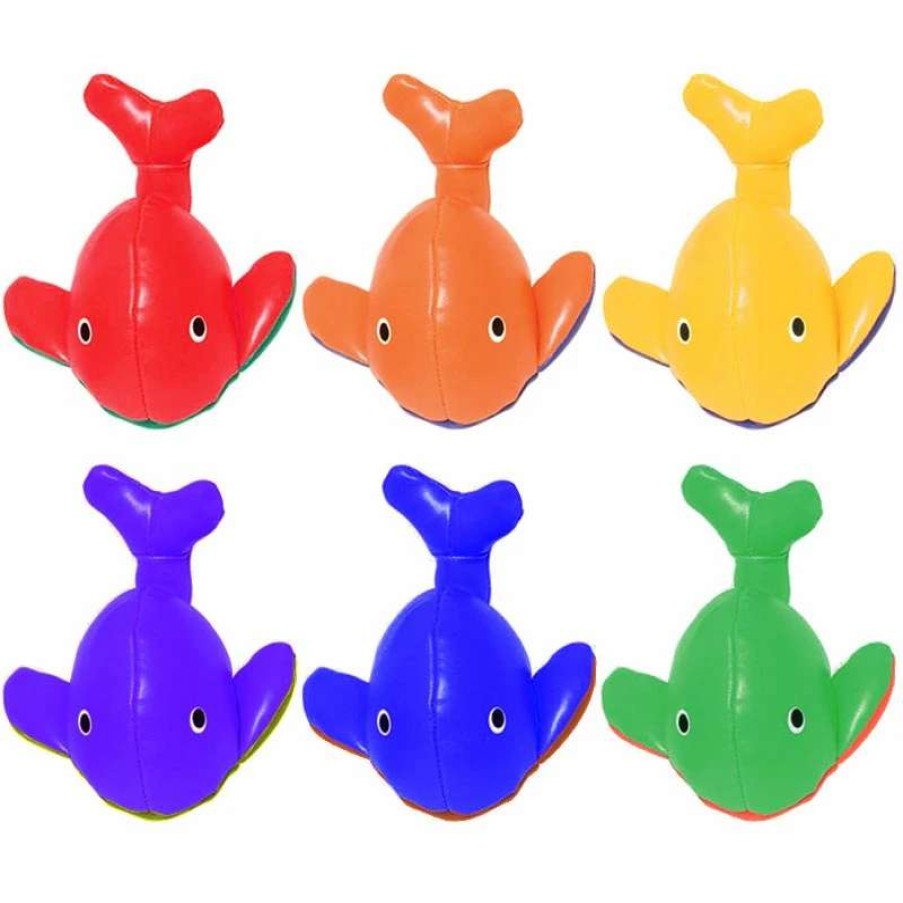 Play Equipment * | Playm8 Bean Bag Whales 6 Pack