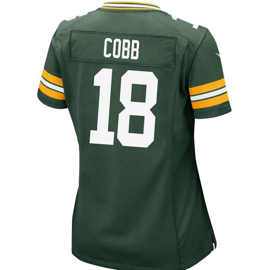 Jerseys * | #18 Randall Cobb Home Womens Nike Game Jersey Fir Green