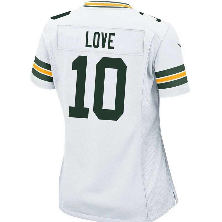 Jerseys * | #10 Jordan Love Away Womens Nike Game Jersey White