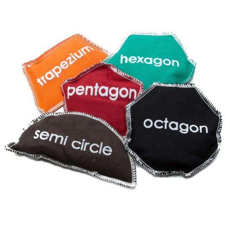 Play Equipment * | First Play Geo Shape Bean Bags