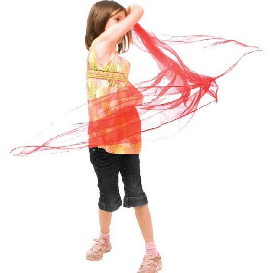 Play Equipment * | Playm8 Dance And Juggling Scarves 6 Pack 1.8M Assorted