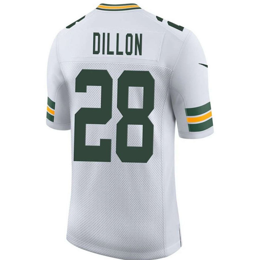 Jerseys * | #28 A.J. Dillon Nike Away Limited Jersey White