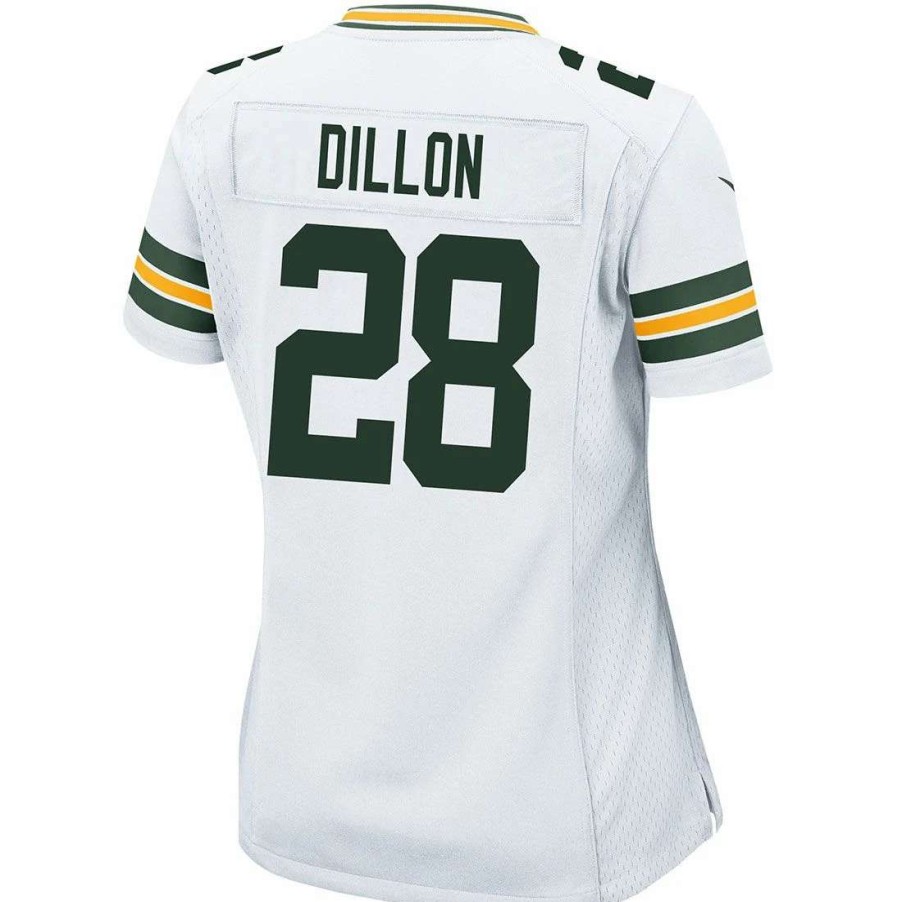 Jerseys * | #28 A.J. Dillon Away Womens Nike Game Jersey White