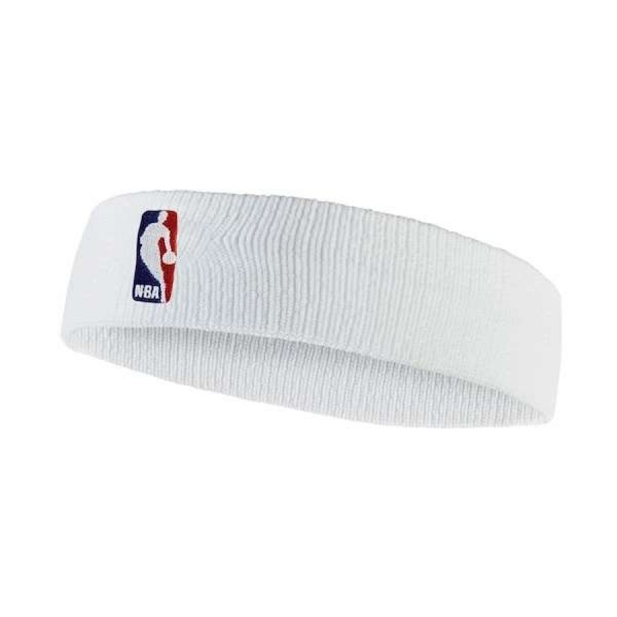 Chicago Bulls Accessories * | Nike White Nba Headband