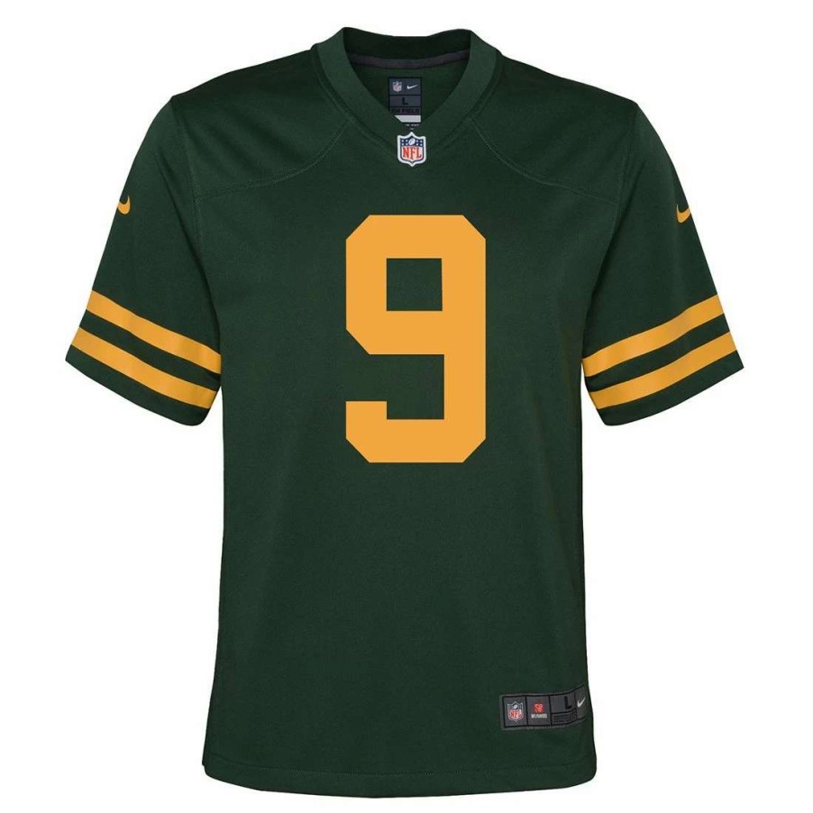 Jerseys * | Packers 50S Classic Youth Nike #9 Watson Jersey Green & Gold