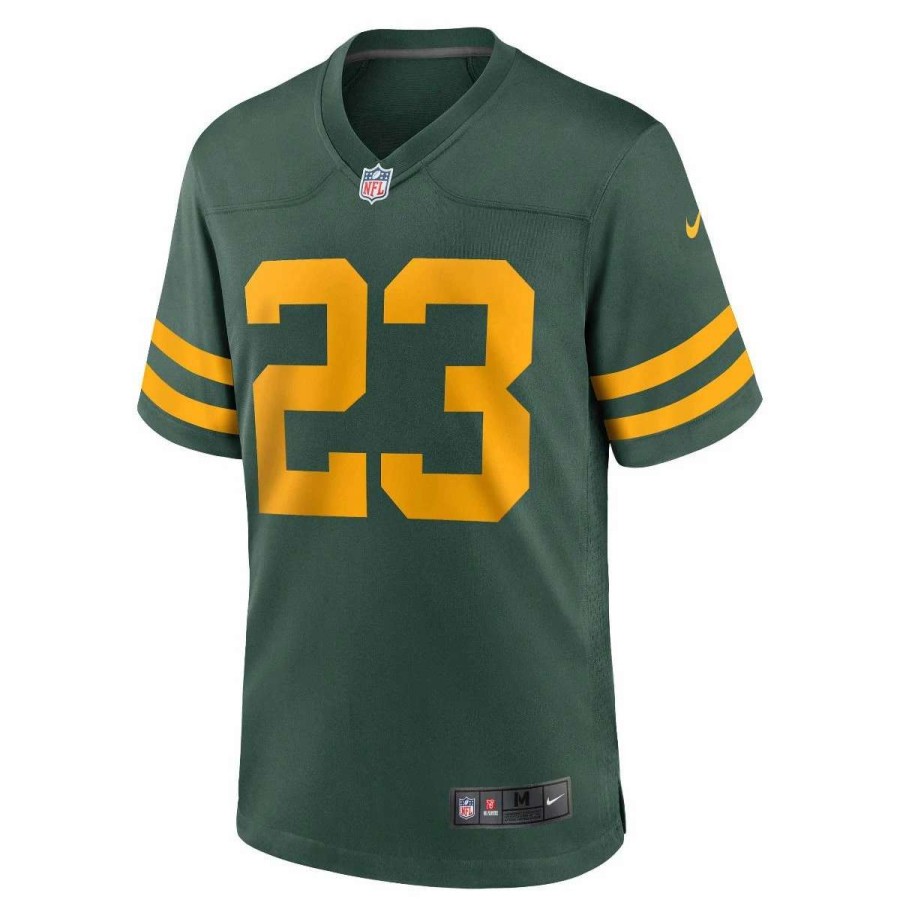 Jerseys * | Packers 50S Classic Nike #23 Alexander Game Jersey Green & Gold