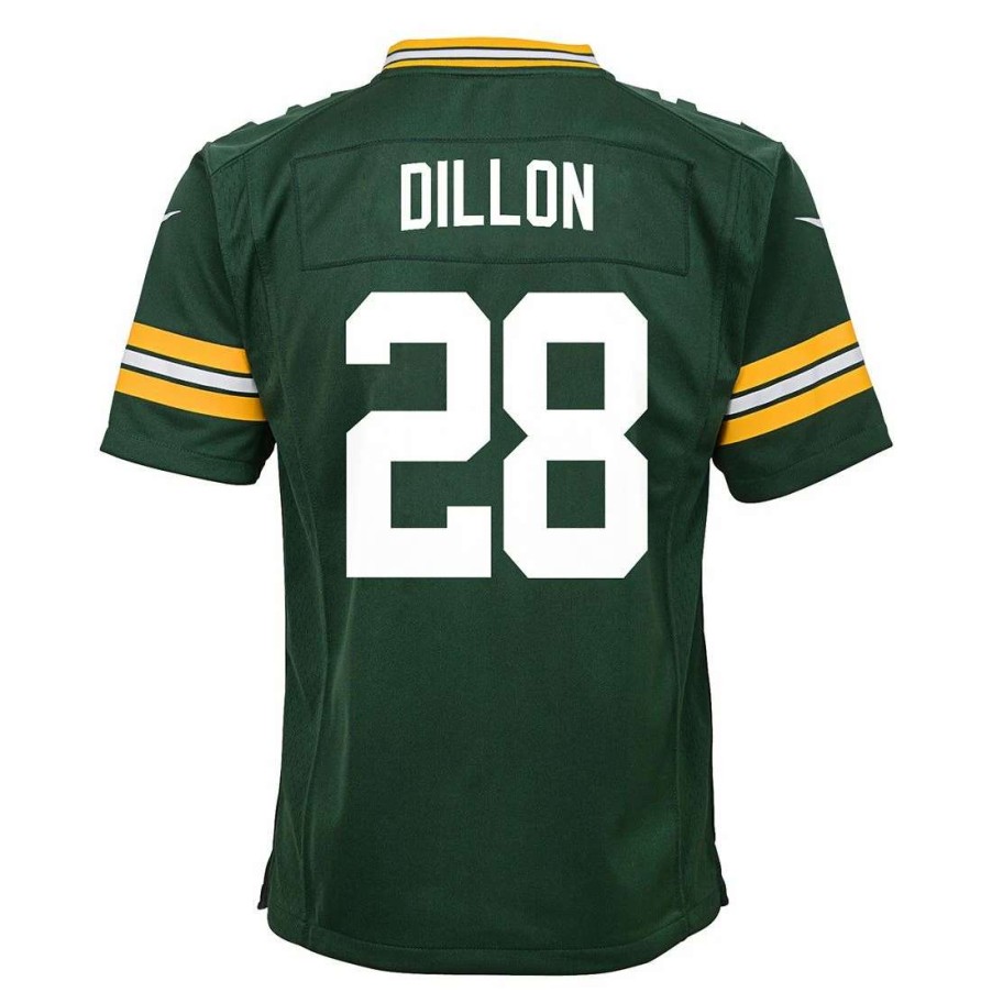 Jerseys * | #28 A.J. Dillon Home Youth Nike Game Jersey Fir Green