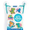 Baby & Toddler * | Mudpuppy Stickable Bath Shapes Rub-A-Dub Dinos